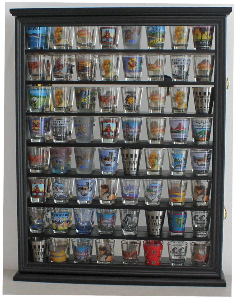 Shot Glass and Thimble Display Case 