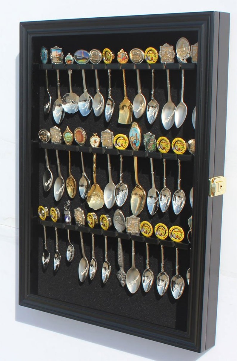 36 Spoon Display Case Rack Spoon Display Case Etsy