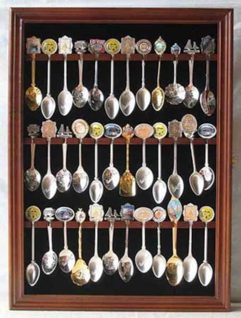 36 Spoon Display Case Rack Spoon Display Case Etsy UK