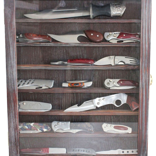Knife Collection Display Case Etsy