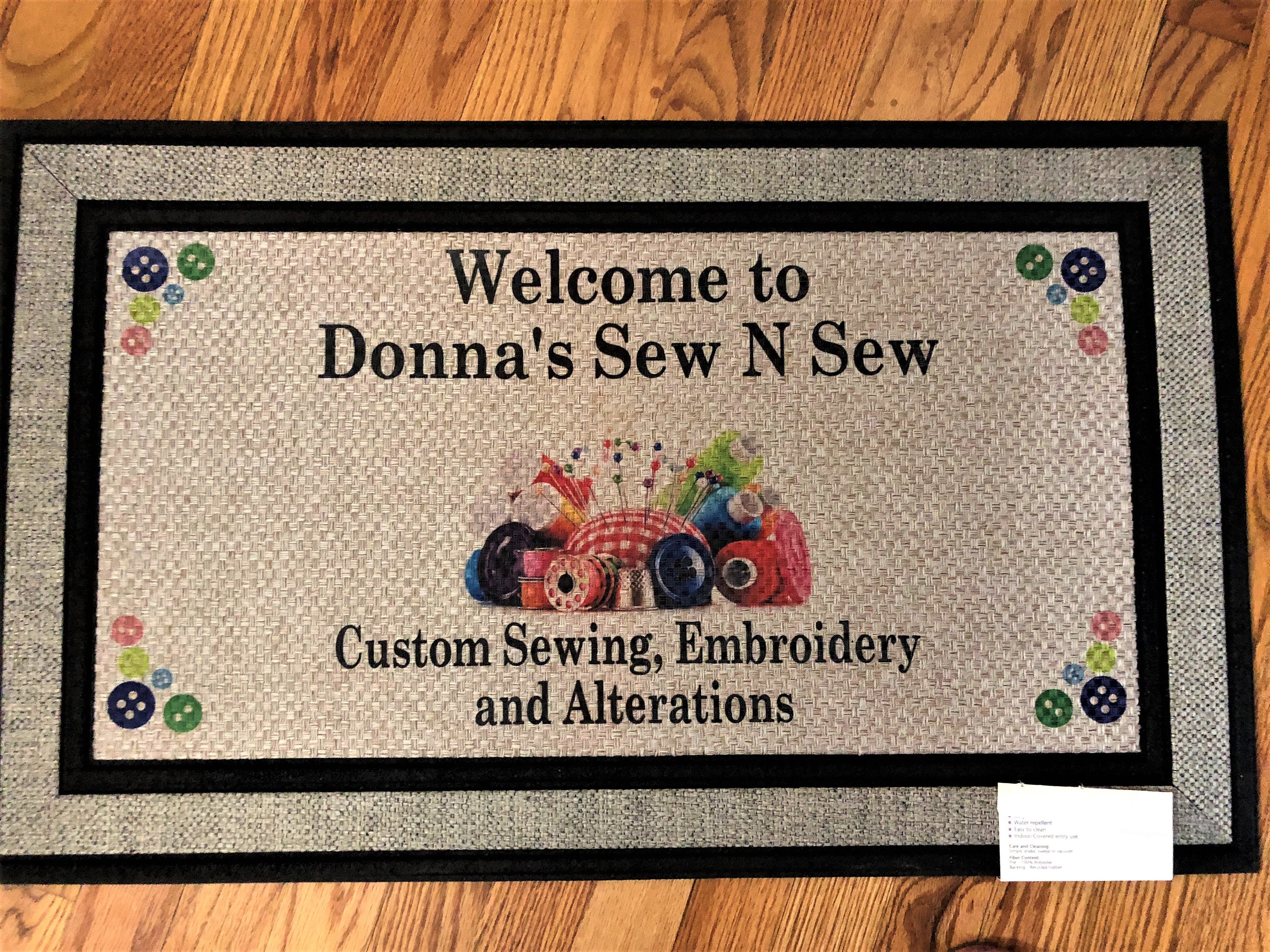 Personalized Door Mat Etsy
