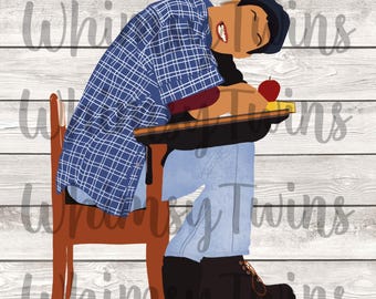 Billy Madison, faceless, digital download, sublimation, printable, jpg, png