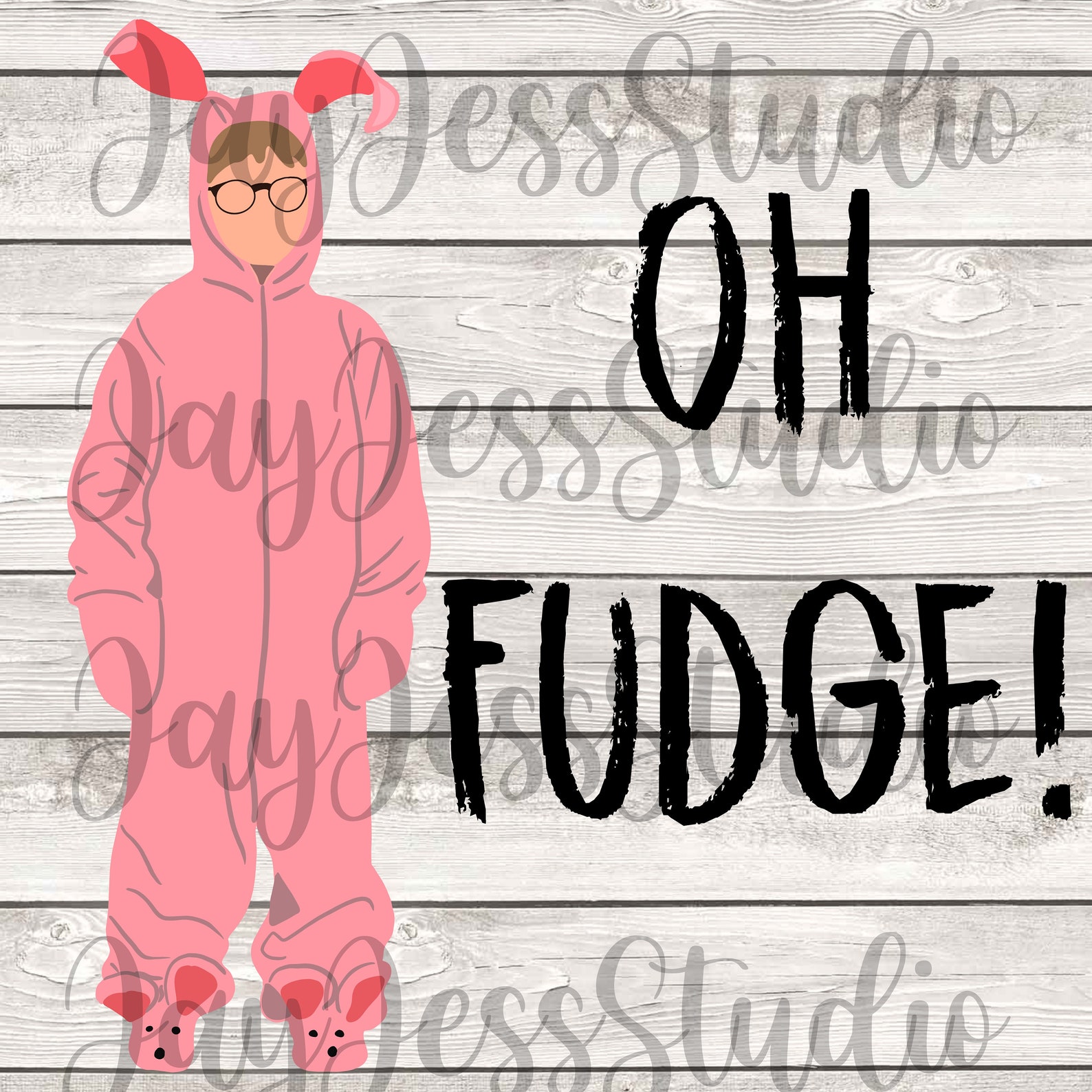 Christmas Story, Oh Fudge, Digital Download, Png, Jpg, Printable - Etsy