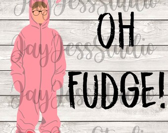 Oh Fudge Printable - Etsy