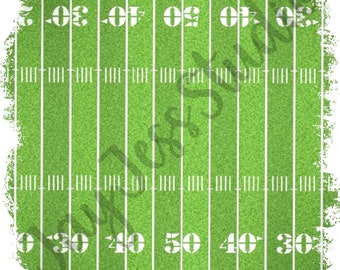 Distressed football field background, sublimation, printable, png, digital download