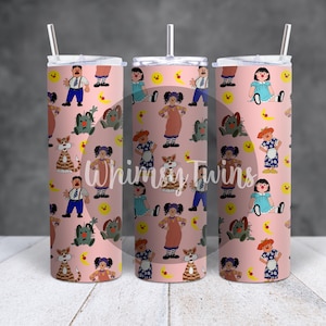 Big Comfy Couch, naadloze skinny rechte bekerwikkel, sublimatie, jpg, afdrukbaar, digitale download
