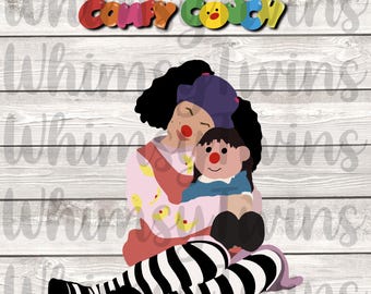 Big Comfy Couch, Molly Loonette, digital download, png, jpg, sublimation, printable