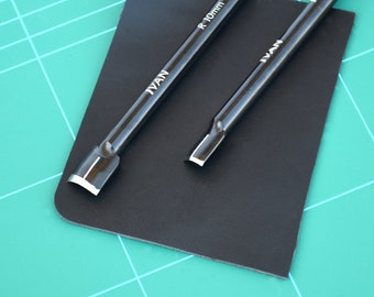 Eckenstanzer für Lederradien, Lederhandwerkswerkzeug (R 10 mm, R 7,5 mm, R 12,5 mm)