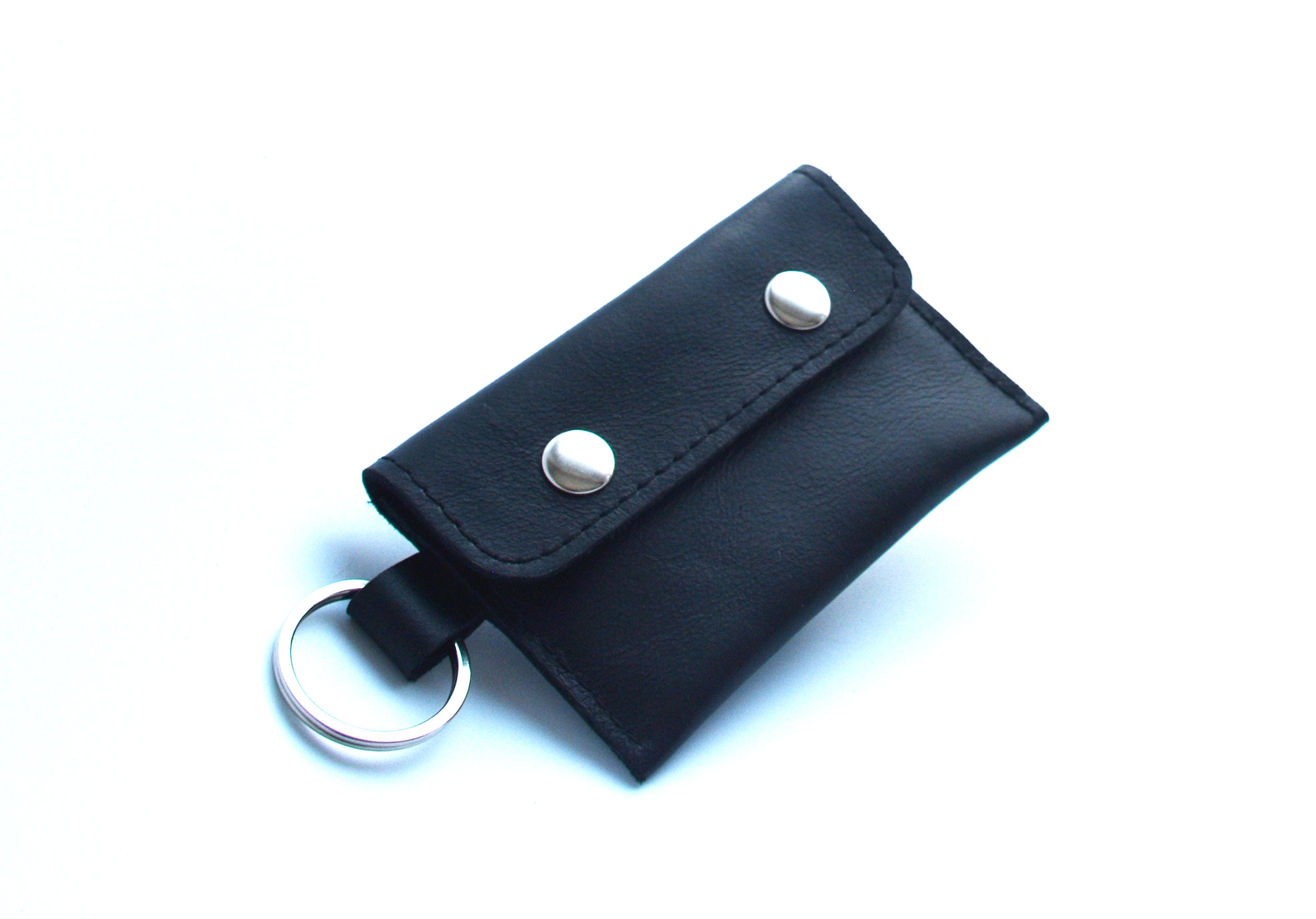 Wallet key ring Keychain wallet Wallet keychain Cardholder Etsy