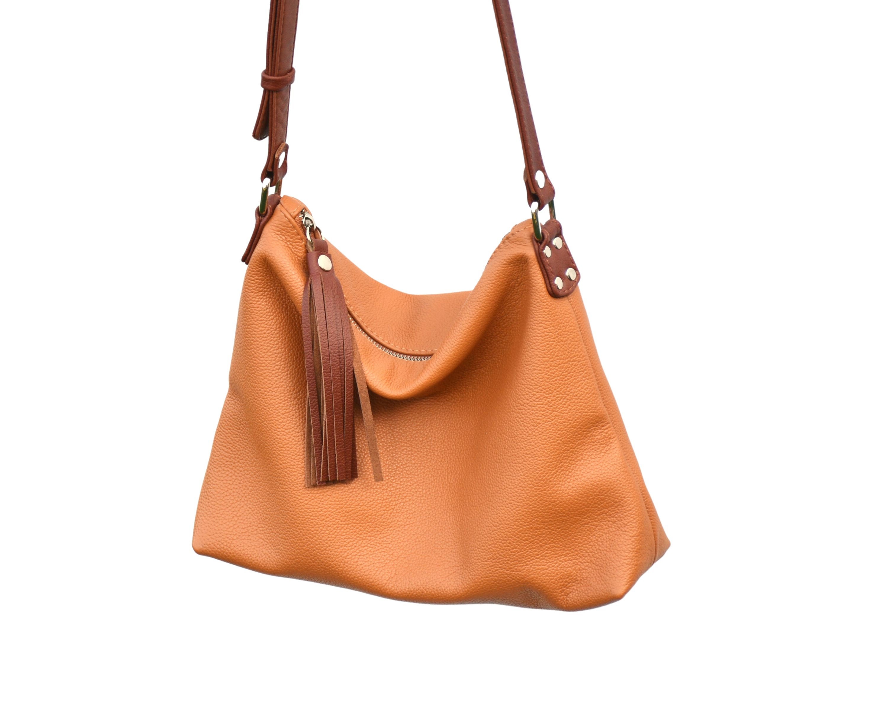 Rage Cage Mini Hobo Top Handle and Leather Shoulder Bag