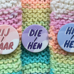 customisable pronoun buttons (+nederlandse versies)