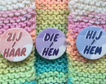 customisable pronoun buttons (+nederlandse versies)