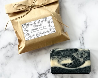 Charcoal Face Bar - Natural Bar Soap