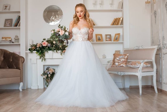 Sweetheart Wedding Dress Wedding Dress Royal Wedding Dress Etsy