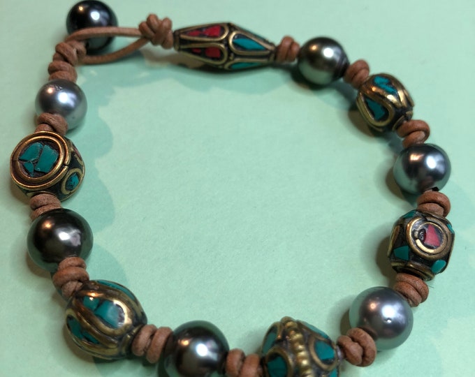 Nepal beads bracelet