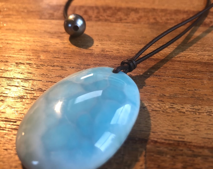 Larimar pendant