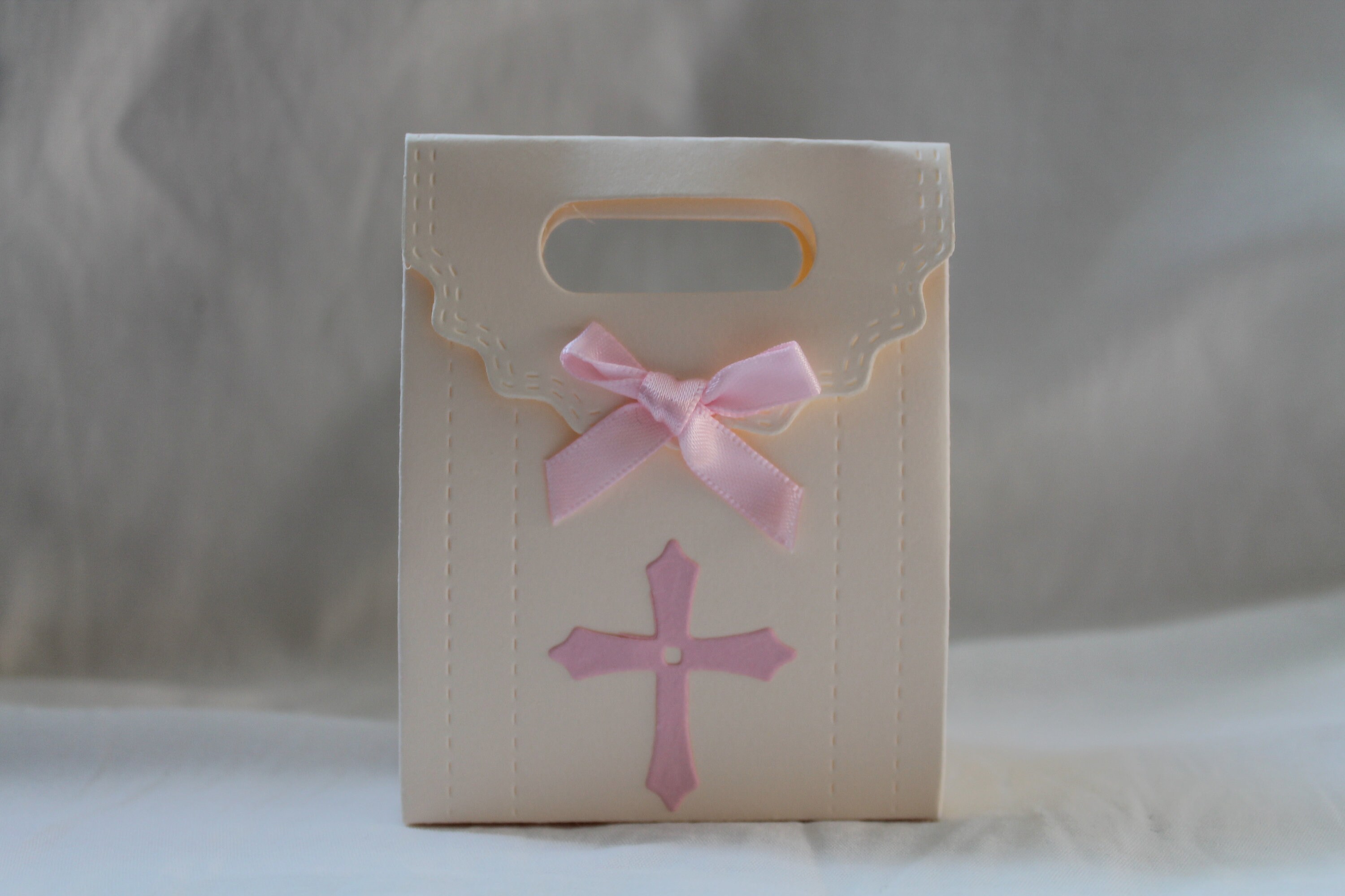 Religious Sweet Christening Pink Favor Bags w Ribbons 12ct   Walmartcom
