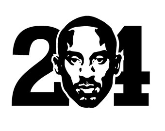 Download Silhouette Logo Kobe Bryant 24
