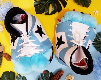 Fursuit Shoes / sneakers / furshoes for your indoor Feet paws partial