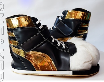 New metallic fursuit Shoes / sneakers / furshoes for your indoor Feet paws partial feet paws hand paws fursuit