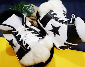 Fursuit Shoes / sneakers / furshoes for your indoor Feet paws partial feet paws hand paws fursuit