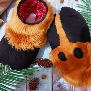 Custom Any color Indoor Hooves / hoof  for Antler / Reindeer/ Horse fursuit feet paws socks for Furry