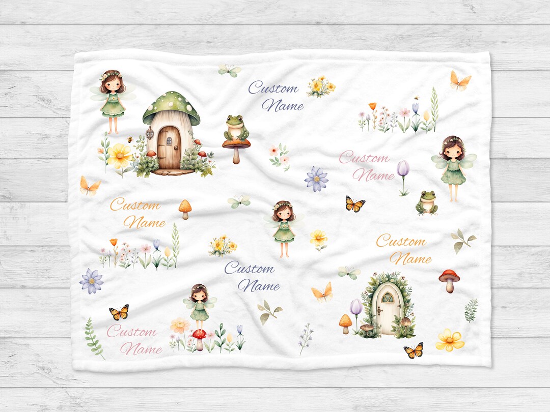 Candy Fairies Baby Blanket