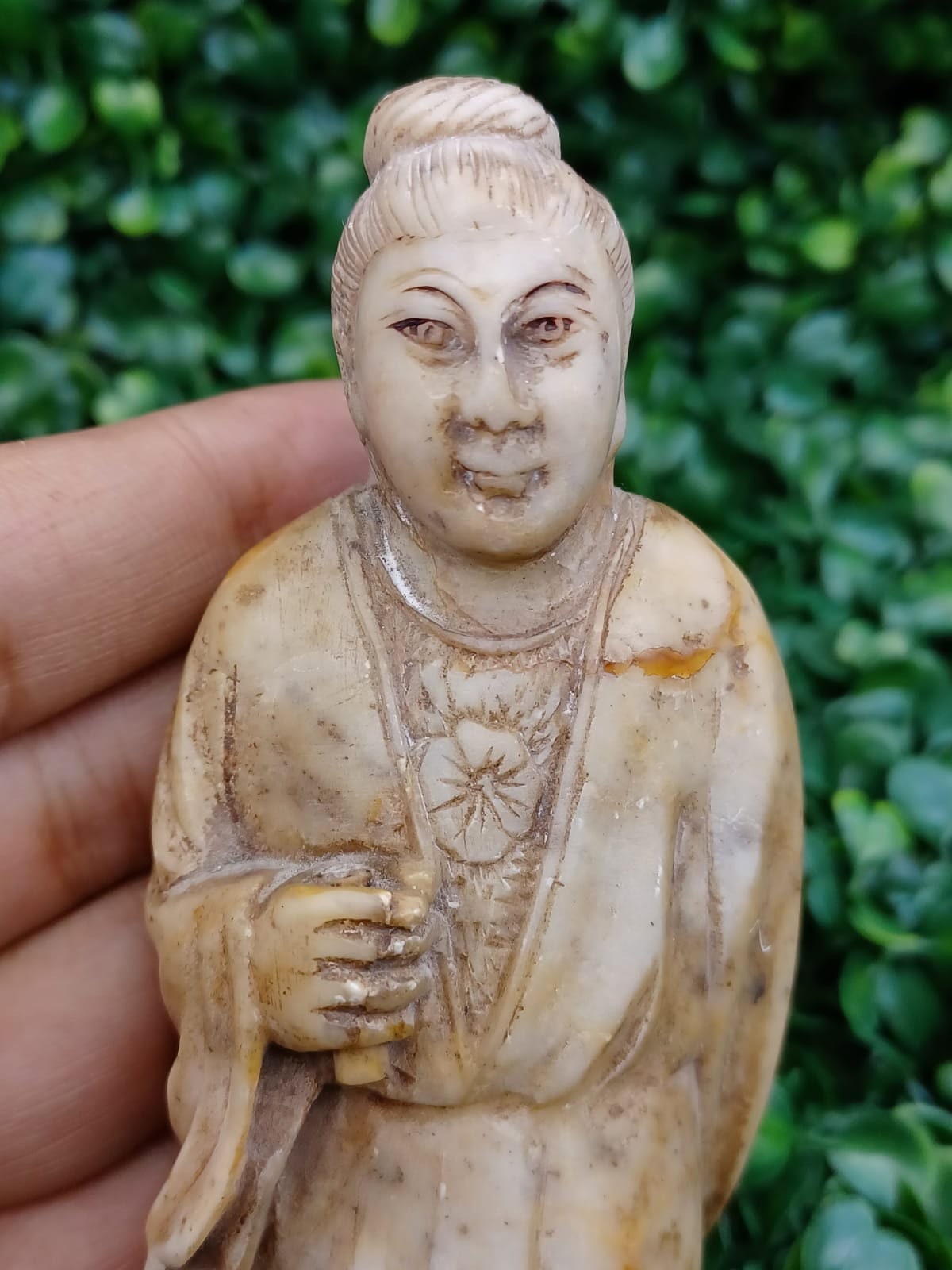 Very Old Chinese Statue Jade Etsy UK