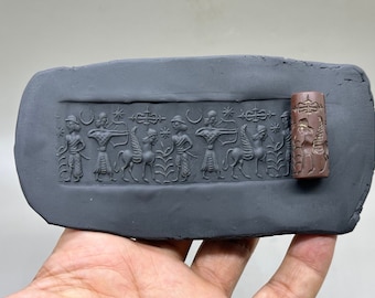Sphinx seal bead with classical intaglio