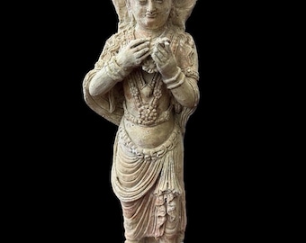 Gandhara Bodhisattva Statue - 2nd Century Pakistan Replica