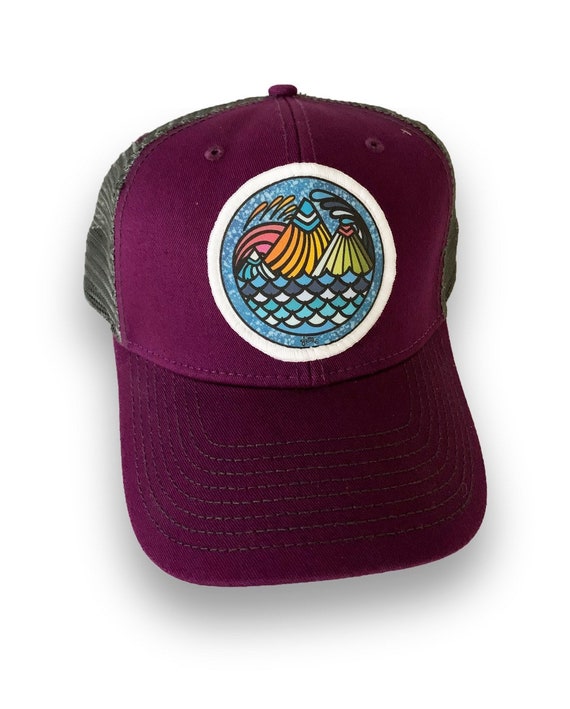Jarad Barkdoll Art Moon and Fox Trucker Style Hat