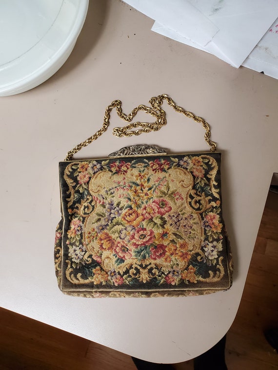 Antique French Handmade Purse, still in prime cond