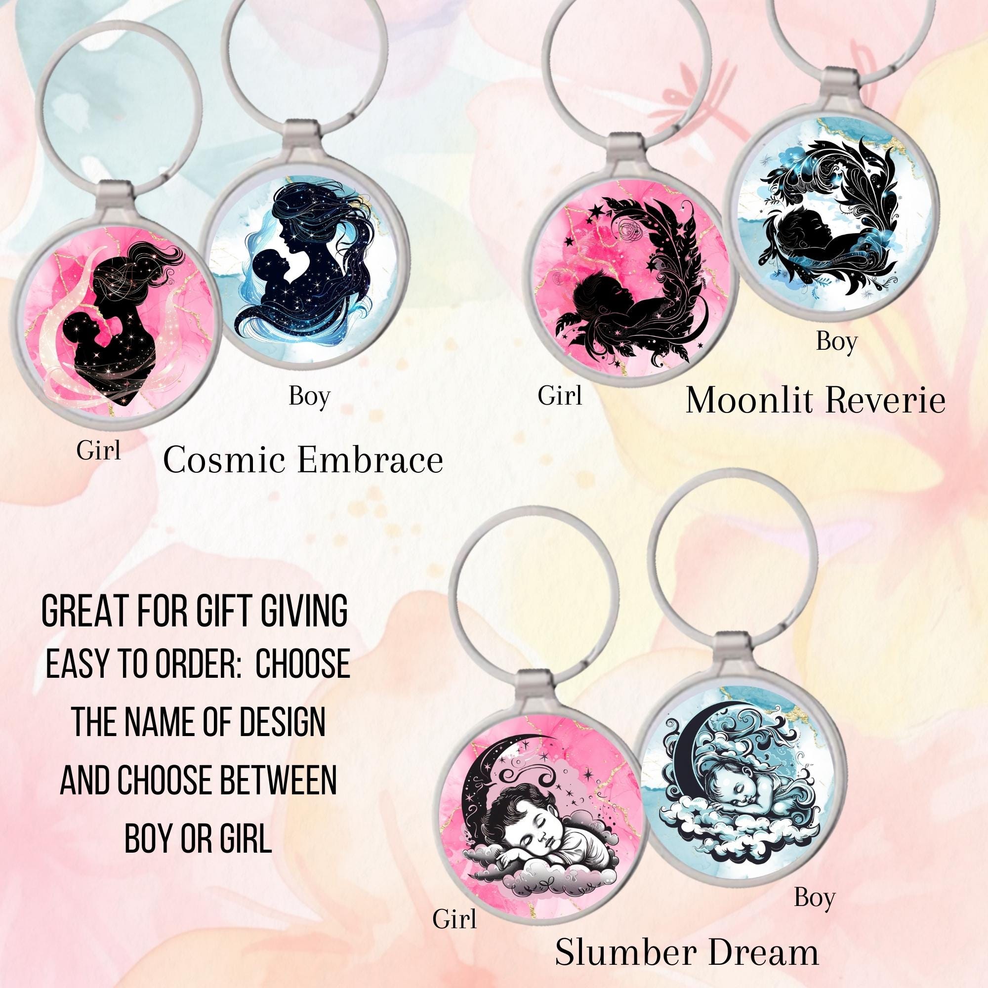 Dad Key Rings Metal Parent/ Mom/dad/ Metal Keyring/ Photo/ Keyrings/ Newborn/ Parent Gift ...