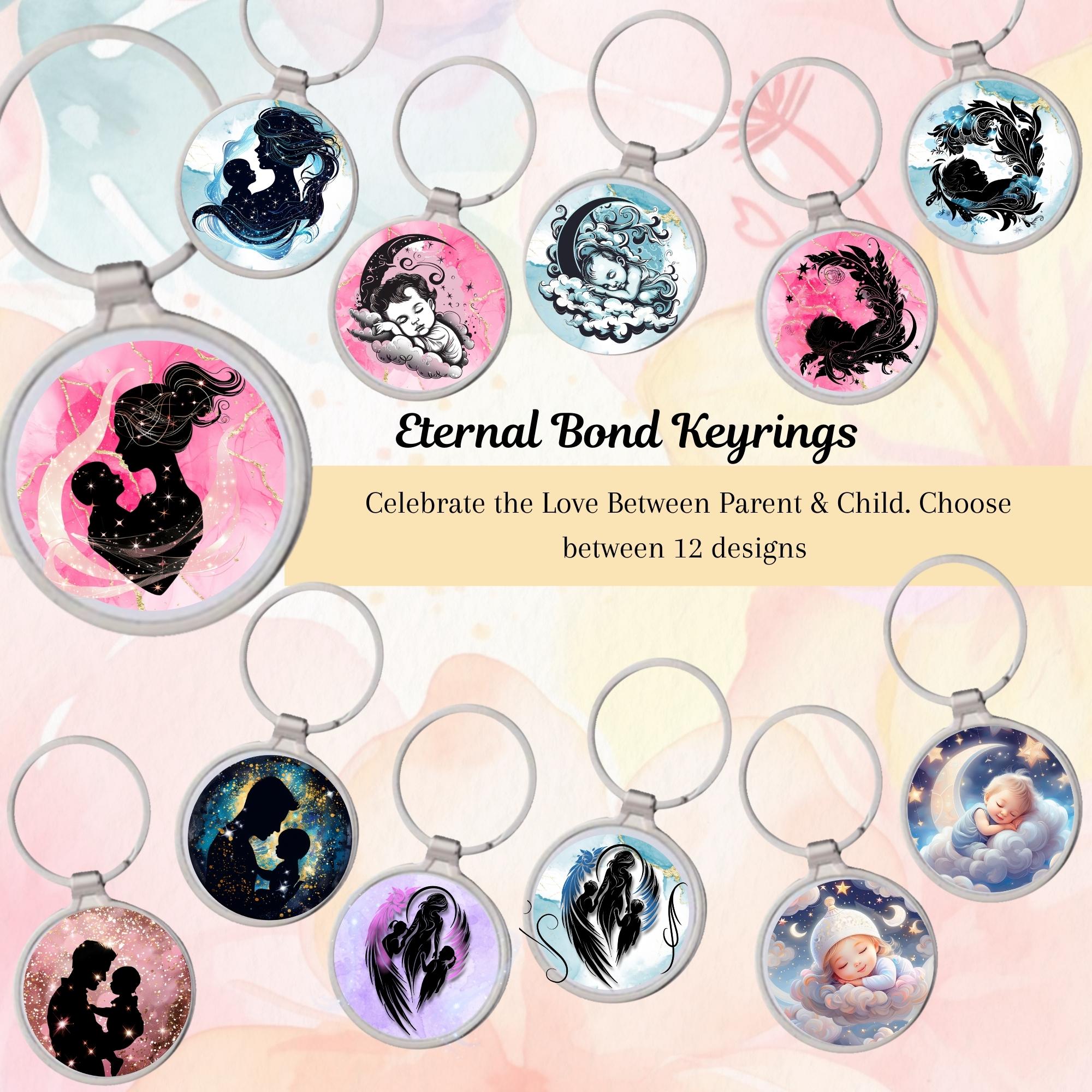 Parent/ Mom/dad/ Metal Keyring/ Photo/ Keyrings/ Newborn/ Parent Gift ...