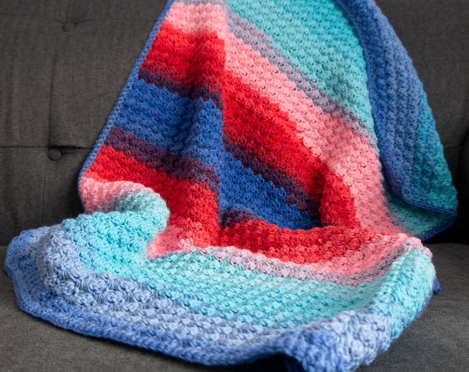 Featured listing image: Ombre Crochet Blanket