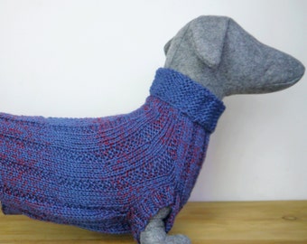 Ready to ship Ribbed Dachshund Sweater