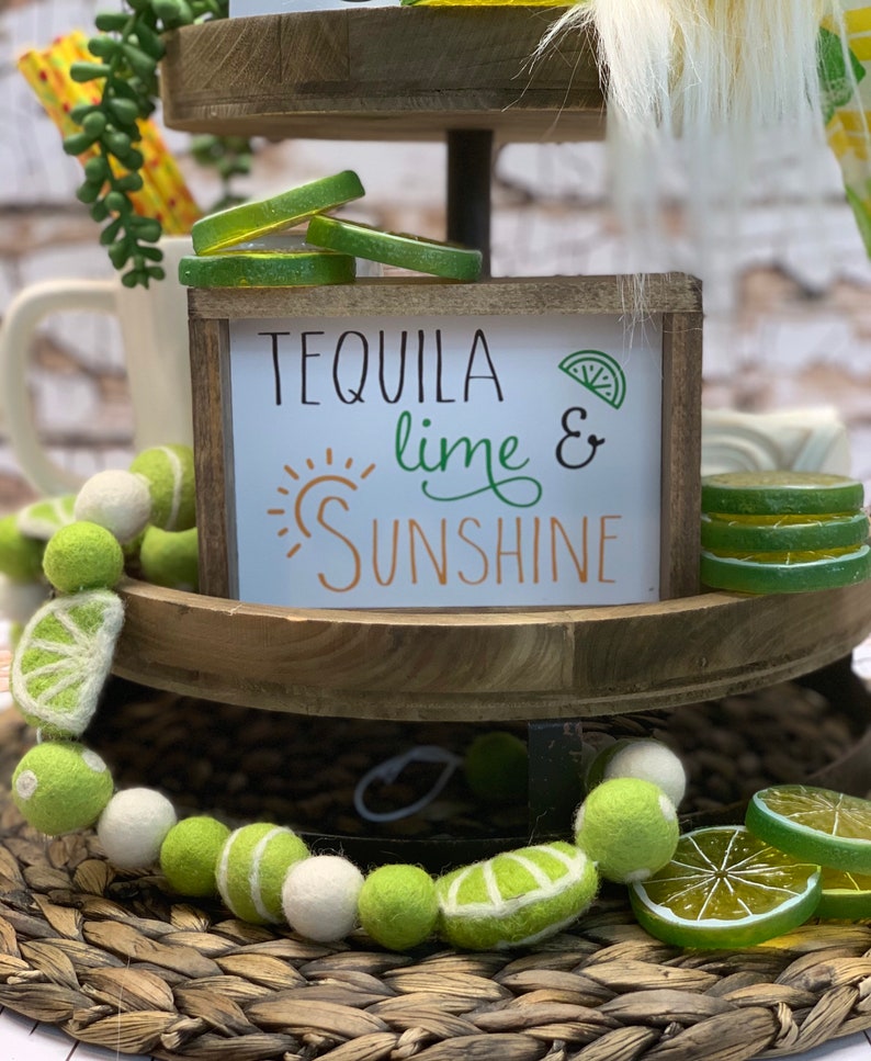 Tequila Lime & Sunshine Sign Etsy