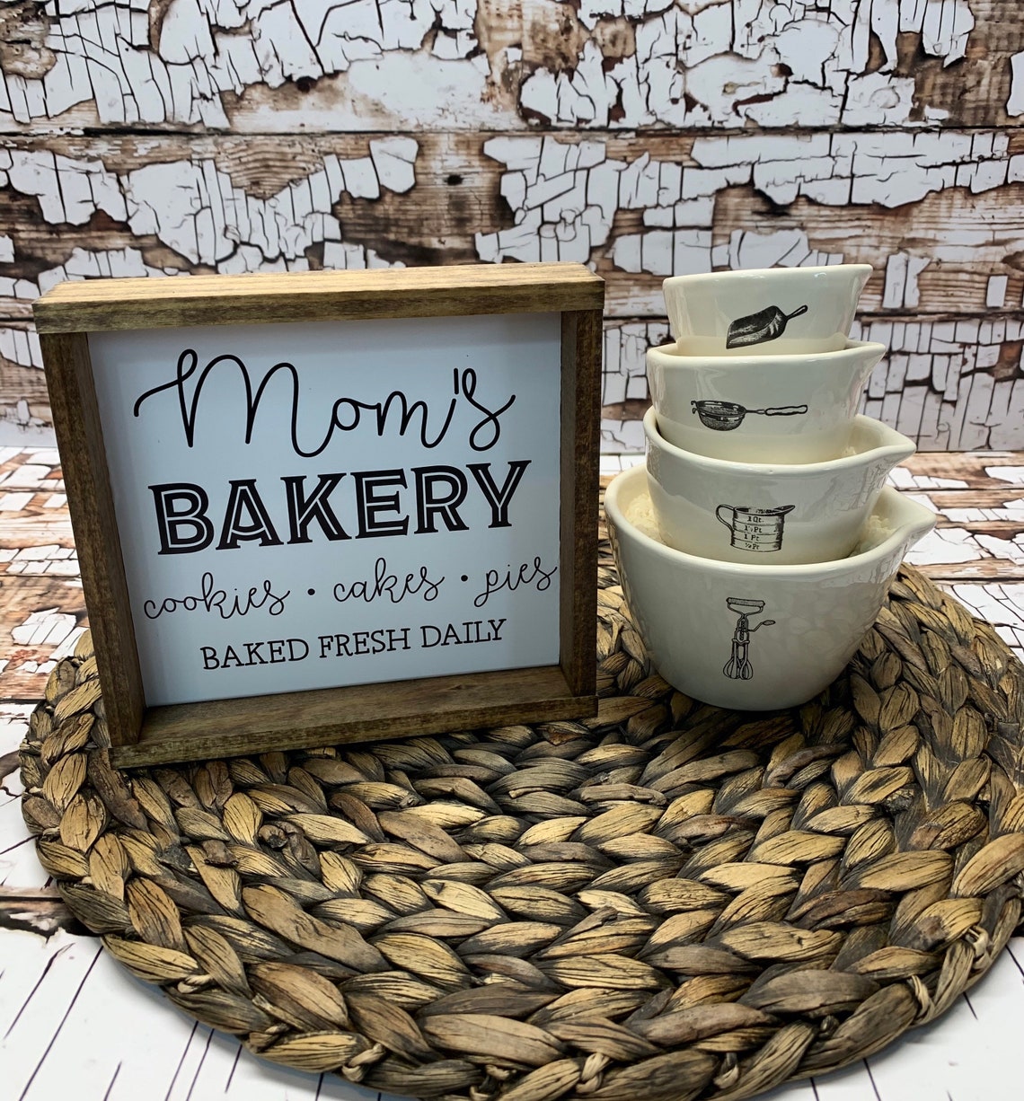 Moms Bakery Sign | Etsy