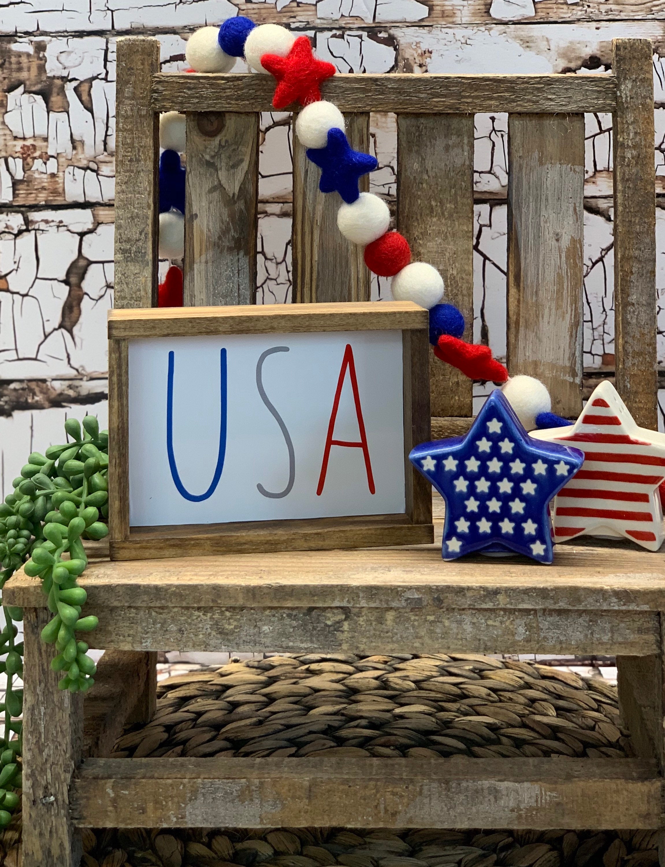 USA Sign Etsy