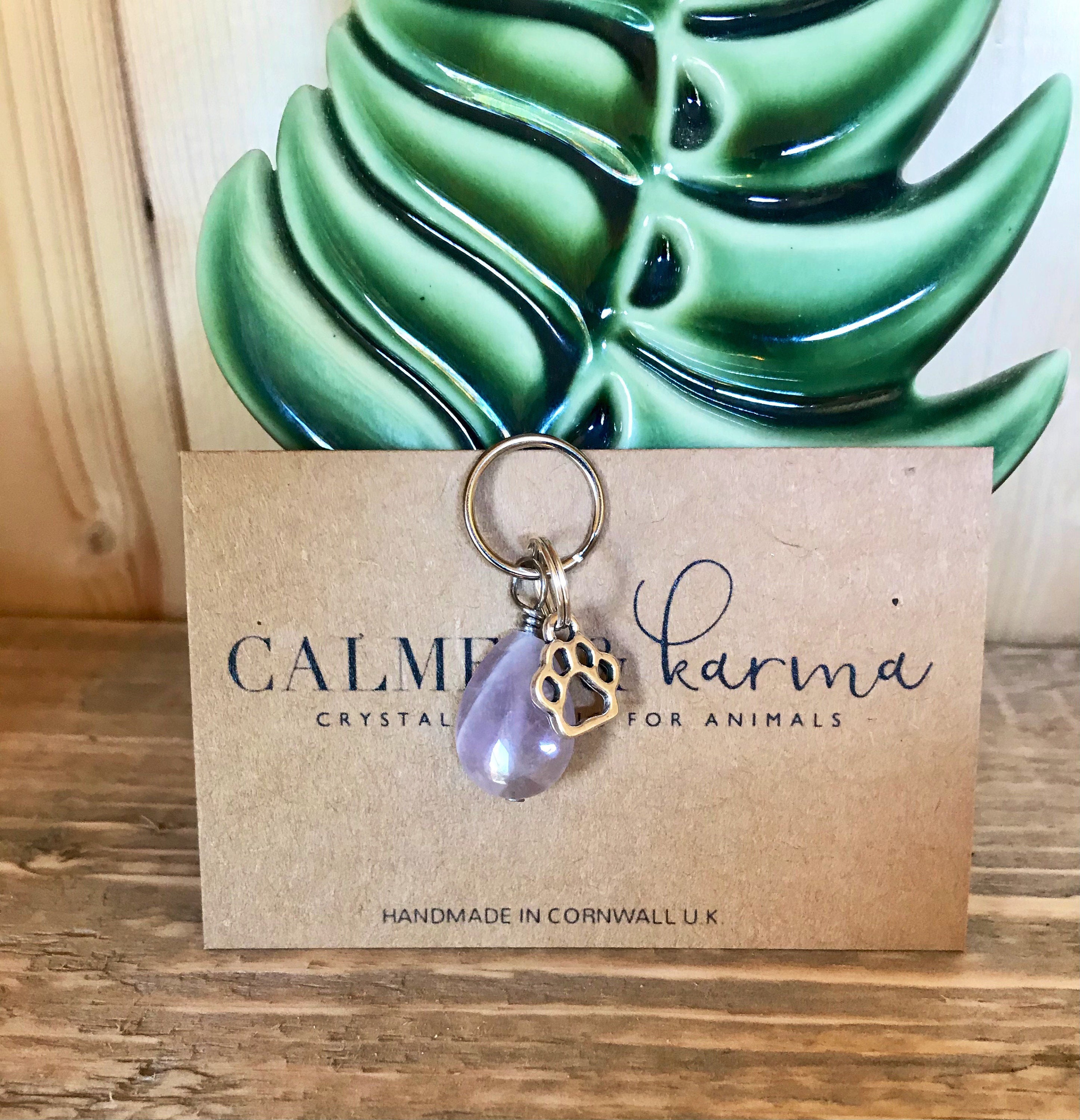 Amethyst Healing Crystal for Cats Dogs. Separation Anxiety Etsy Australia