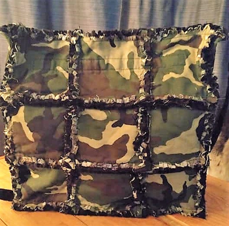 Brown Camo Purse