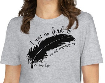 Jane Eyre T-Shirt - I Am No Bird T-Shirt
