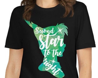 Peter Pan T-Shirt - Second Star to the Right T-Shirt - Neverland T-shirt