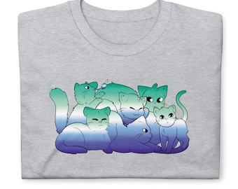 Gay Cats T-Shirt - Gay Cats Shirt - Pride T-Shirt - Pride Shirt