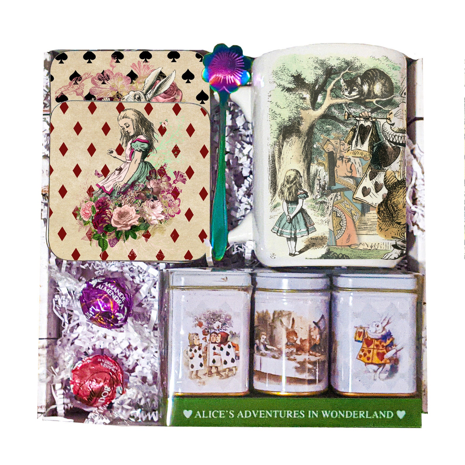 Wonderland Gift Basket Alice in Wonderland Gift Box Etsy