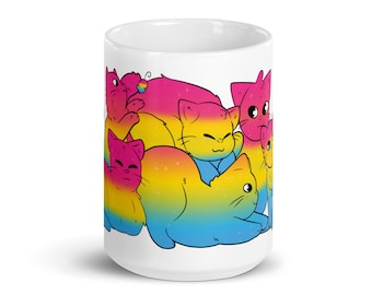 Pansexual Cats Mug - Pride Mug