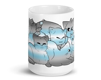 Demiboy Cats Mug - Pride Mug