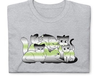 Agender Cat T-Shirt - Agender T-Shirt - Agender Shirt - Agender Gift