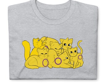 Intersex Cats T-Shirt - Intersex Cats Shirt - Pride T-Shirt - Pride Shirt