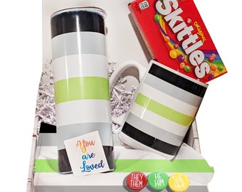 Agender Gift Box - Agender Gift Basket - Agender Pride - LGBTQIA+ Gift Box - Pride Gift